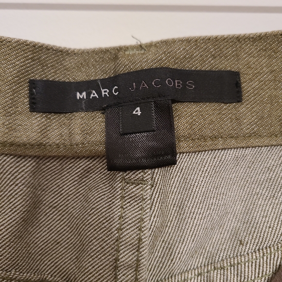 Marc Jacobs Khaki Denim pants size 4 Y2K - Picture 6 of 8